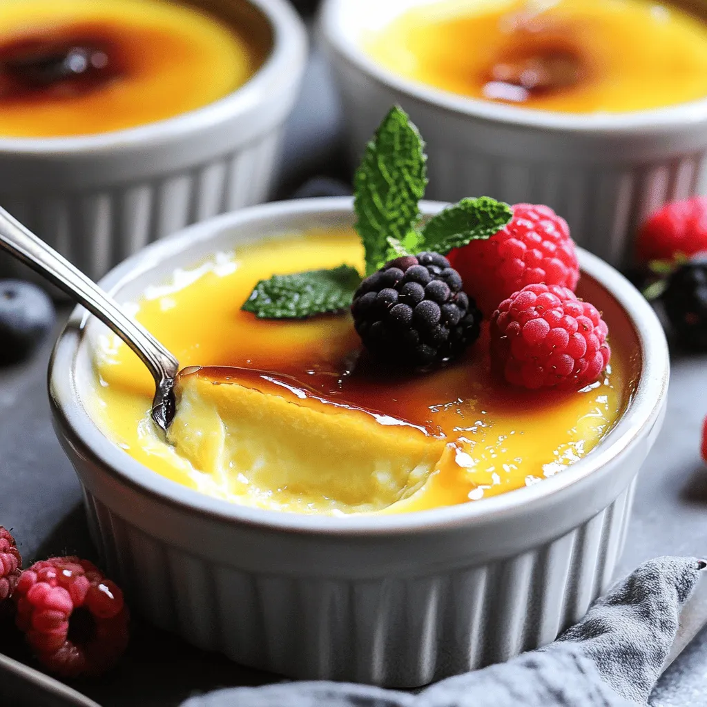 Vanilla Bean Crème Brûlée Rich and Creamy Delight