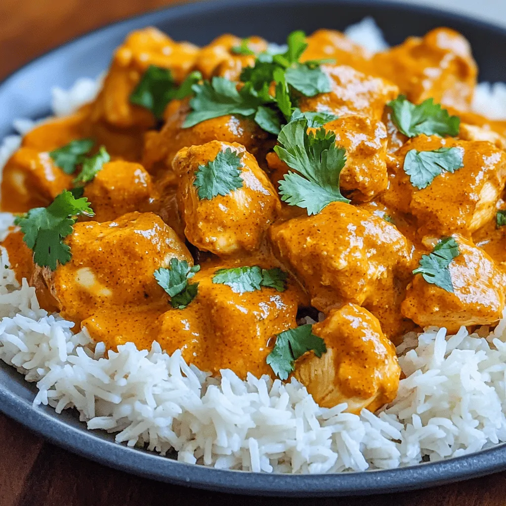 Slow Cooker Butter Chicken Flavorful Comfort Dish