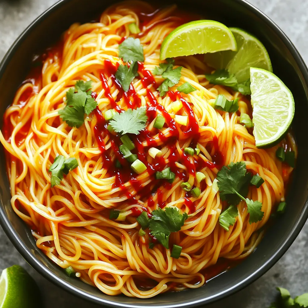 Spicy Chili Garlic Noodles in 15 Minutes Delight