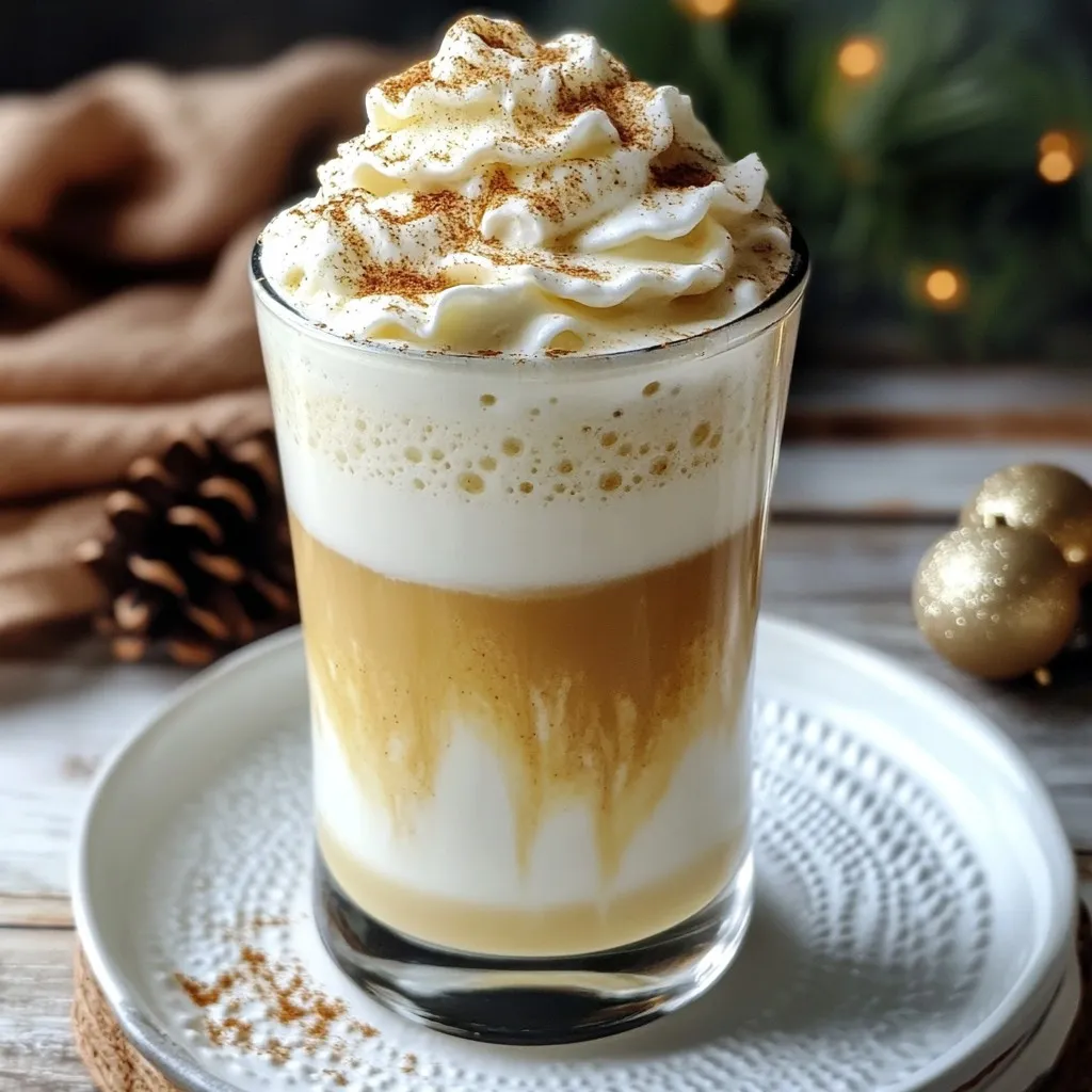 Copycat Starbucks Eggnog Latte Quick and Easy Recipe