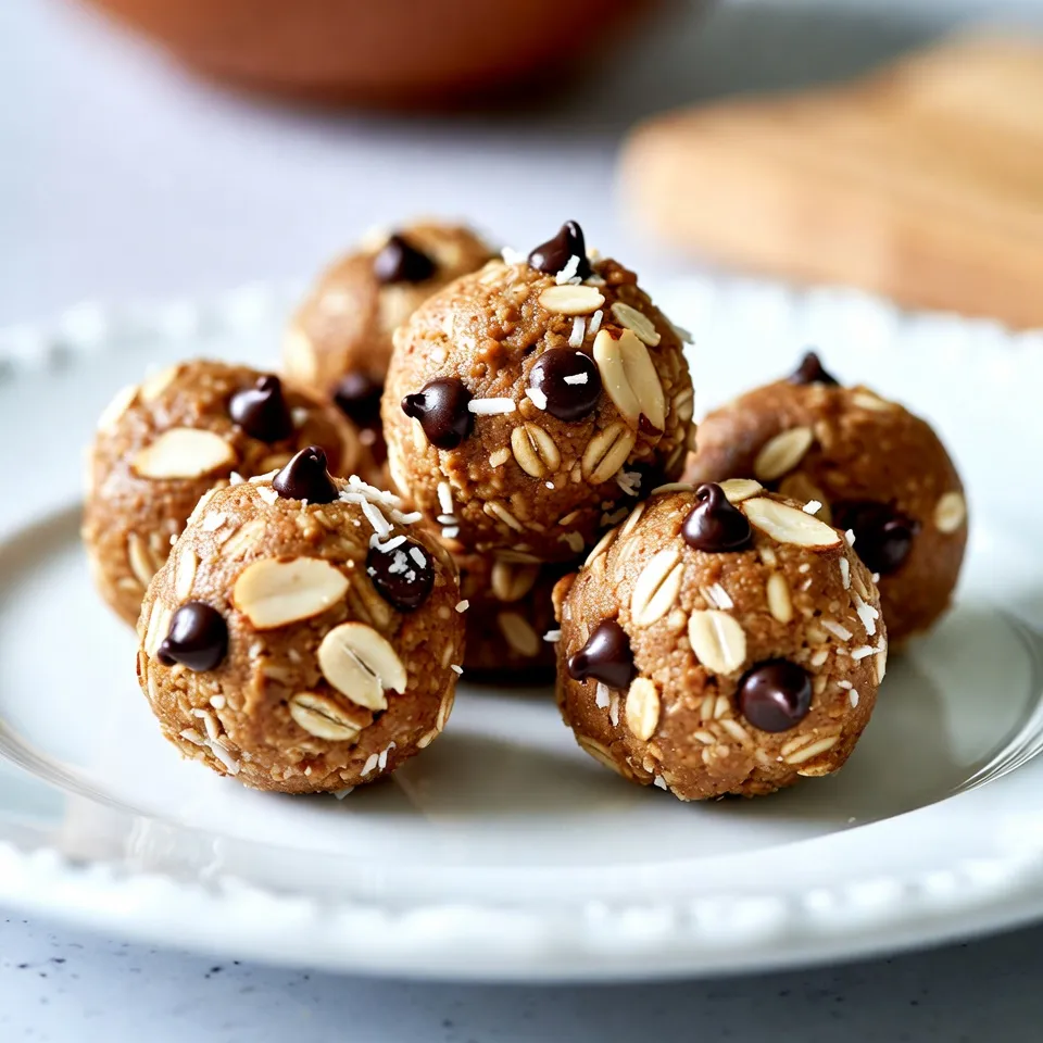 Almond Joy Energy Balls Delicious Nutritious Snack