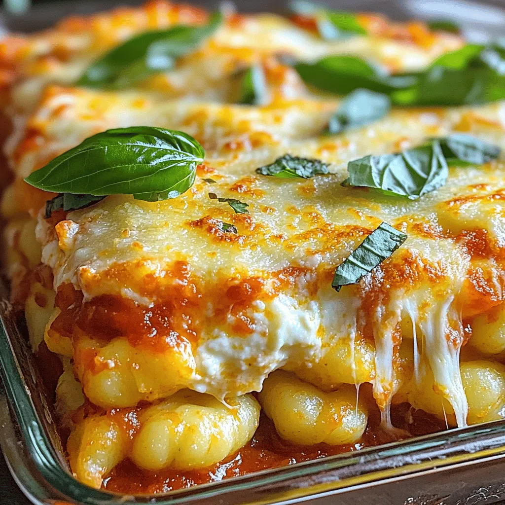 Cheesy Baked Gnocchi Comforting and Tasty Dish