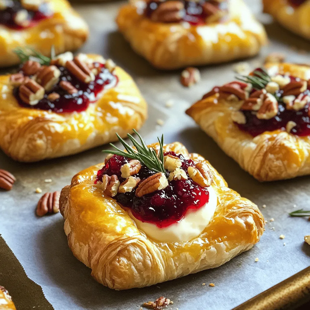 Cranberry Brie Bites Savory and Simple Appetizer