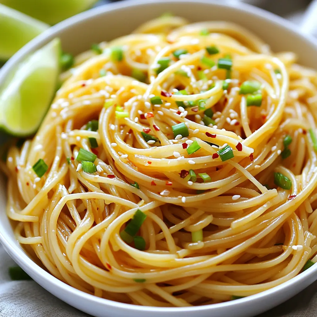 Vegan Garlic Noodles Simple and Flavorful Meal