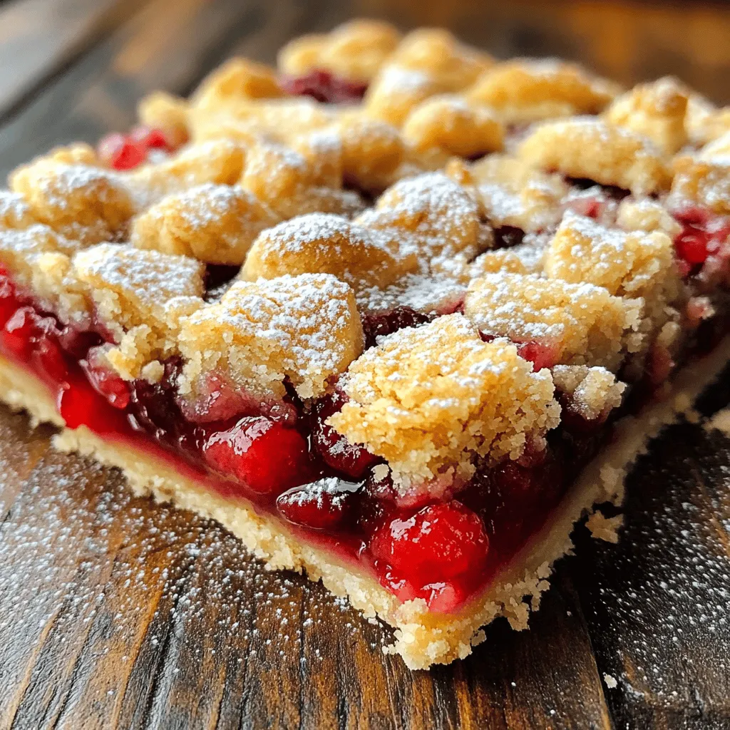 Cherry Pie Bars Delightful Dessert for Any Occasion