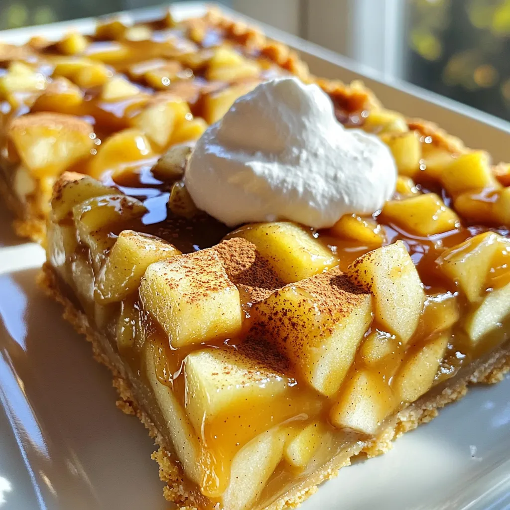 Caramel Apple Pie Bars Indulge in Sweet Flavor