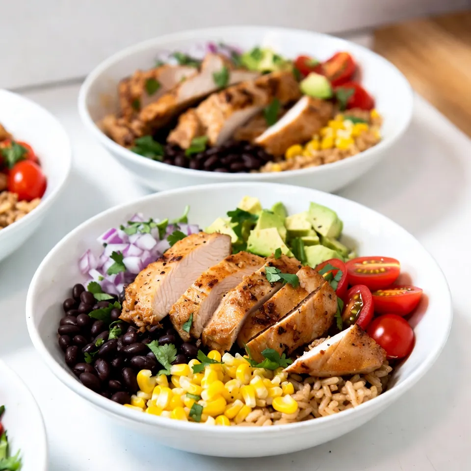 Chipotle Chicken Burrito Bowls Flavorful and Easy Recipe
