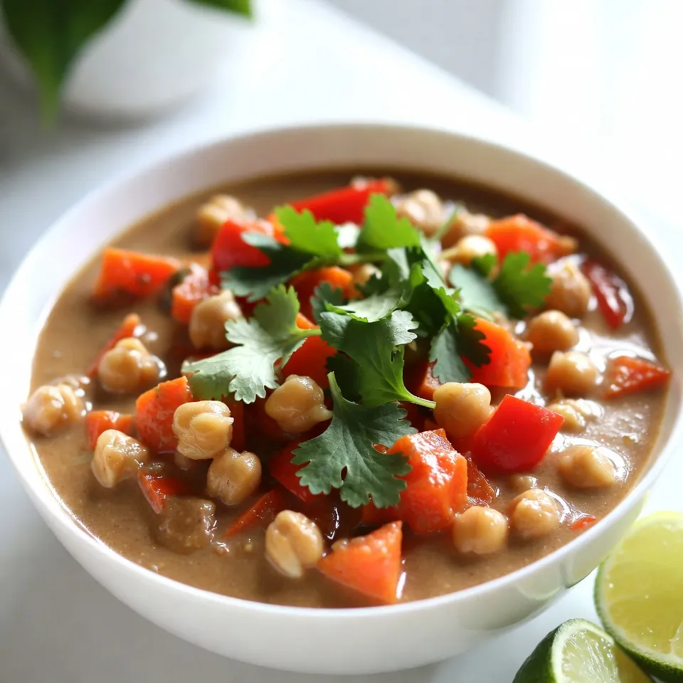 Coconut Curry Chickpea Stew Simple and Flavorful Dish