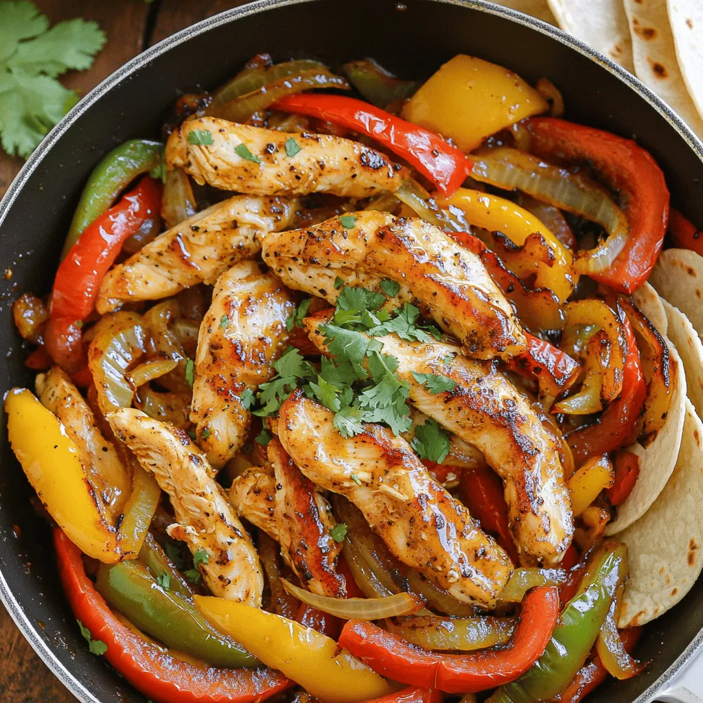 Honey Lime Chicken Fajita Skillet Flavorful and Simple
