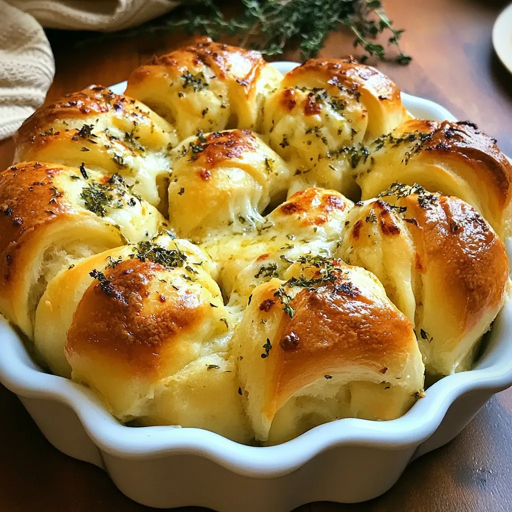 Garlic Herb Pull-Apart Bread Flavorful and Easy Recipe
