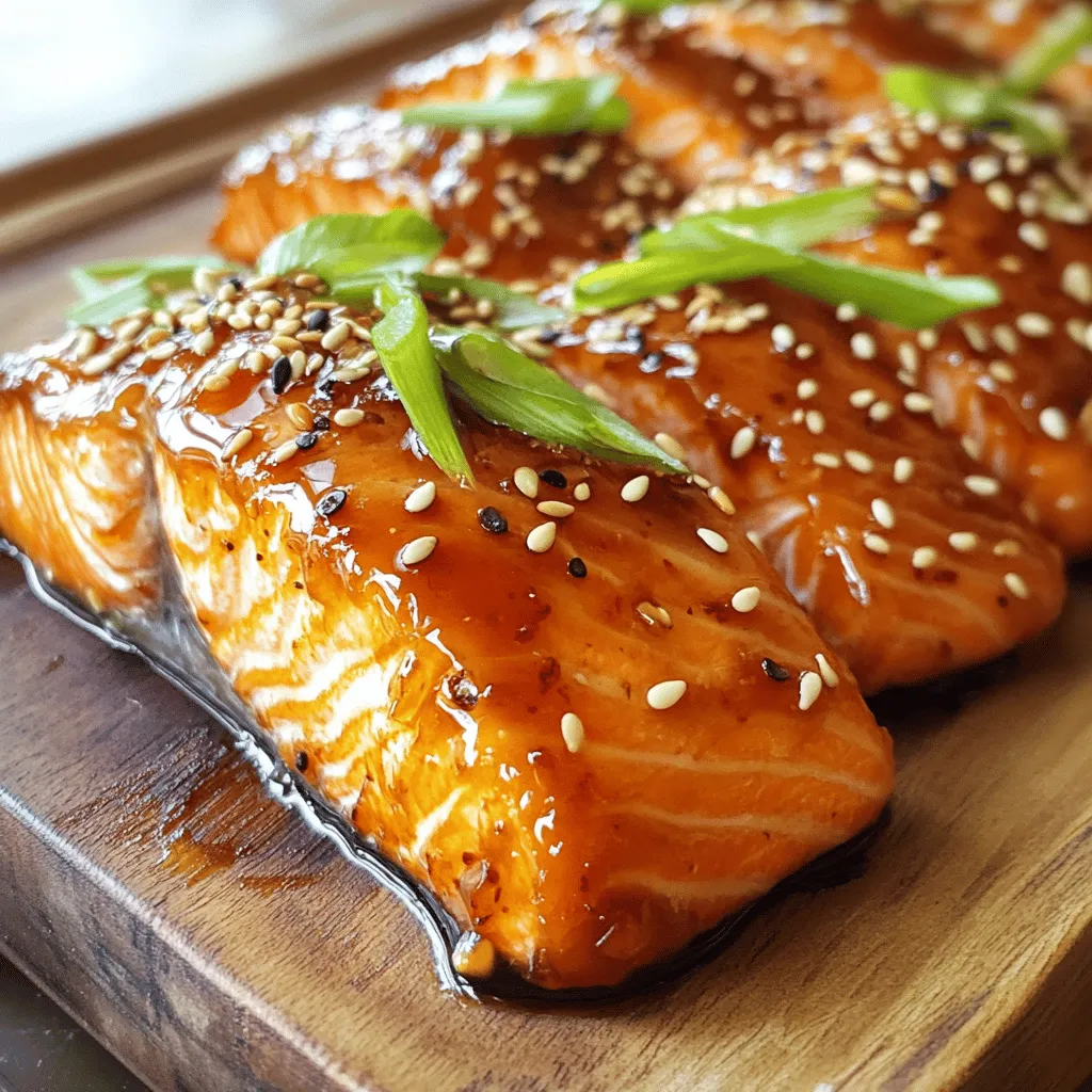 Sriracha Honey Glazed Salmon Tasty Dinner Delight