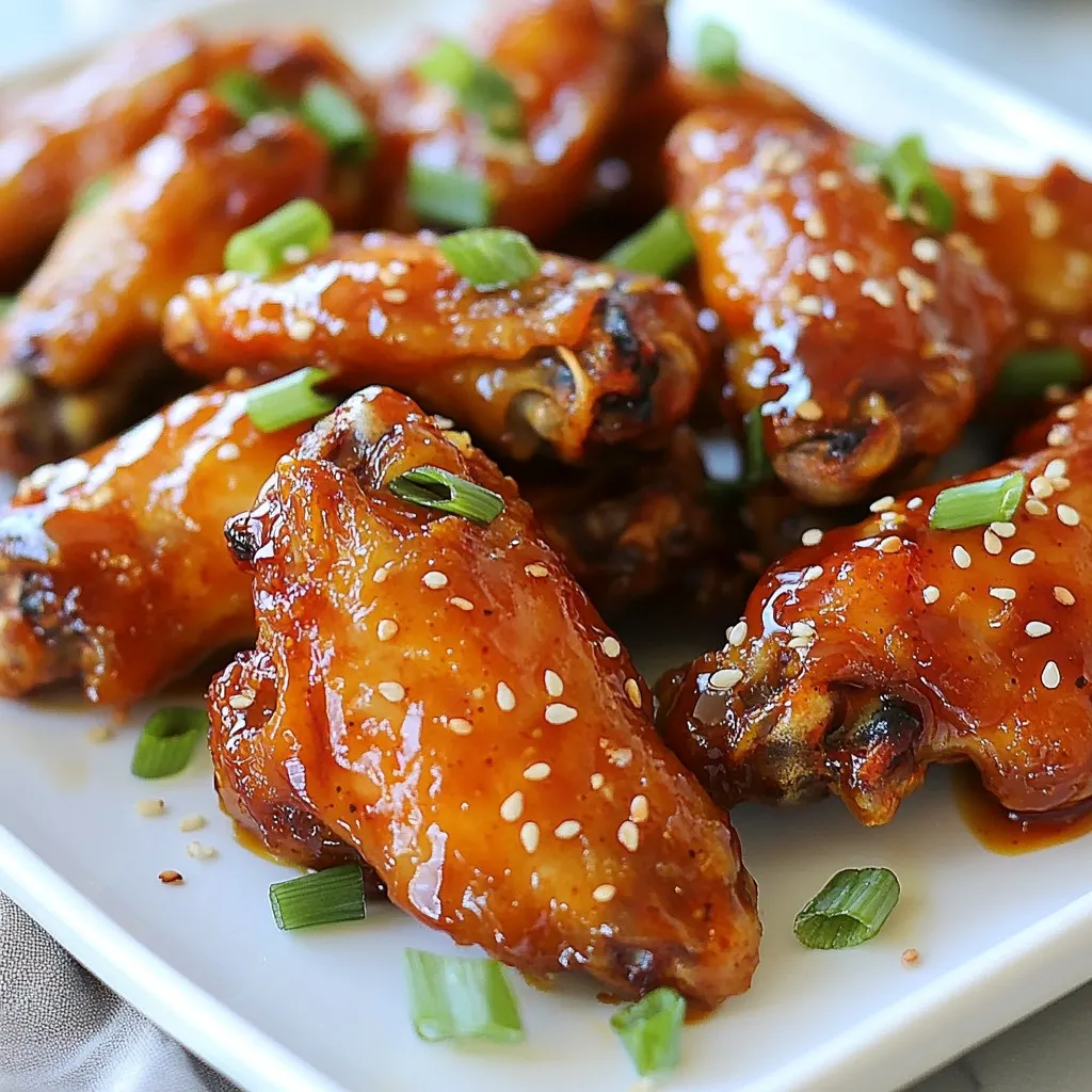 Sriracha Honey Chicken Wings Flavorful and Zesty Dish