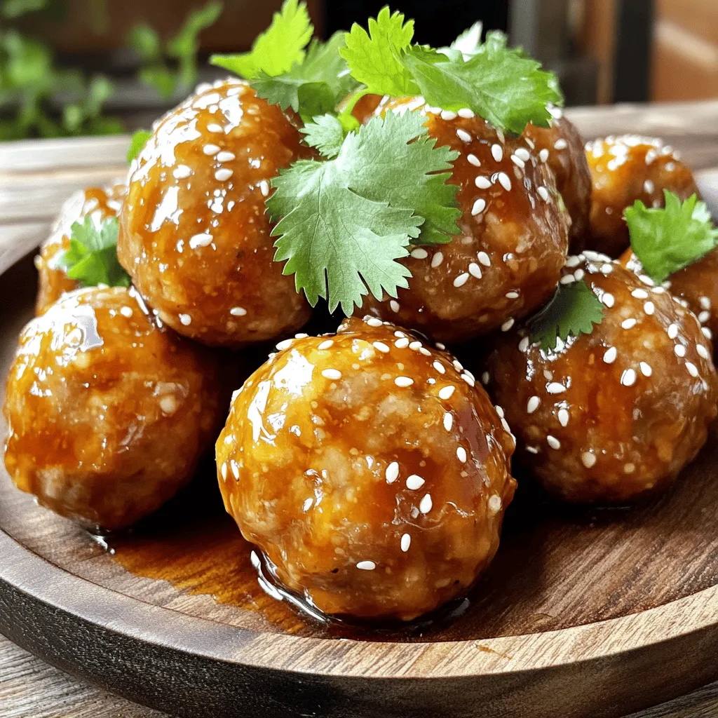 Teriyaki Glazed Meatballs Perfect for Any Meal