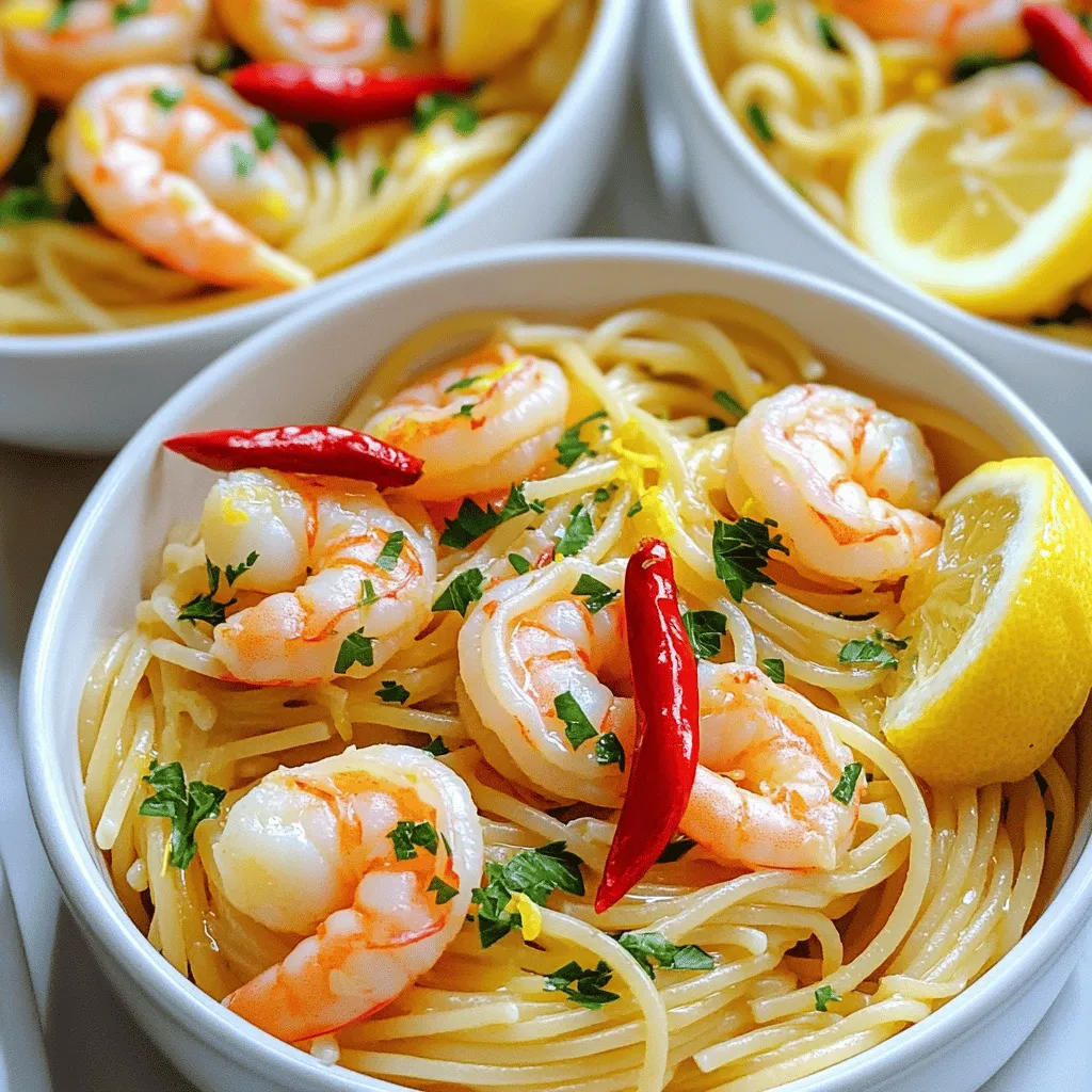 Garlic Chili Shrimp Pasta 15-Minute Flavor Blast