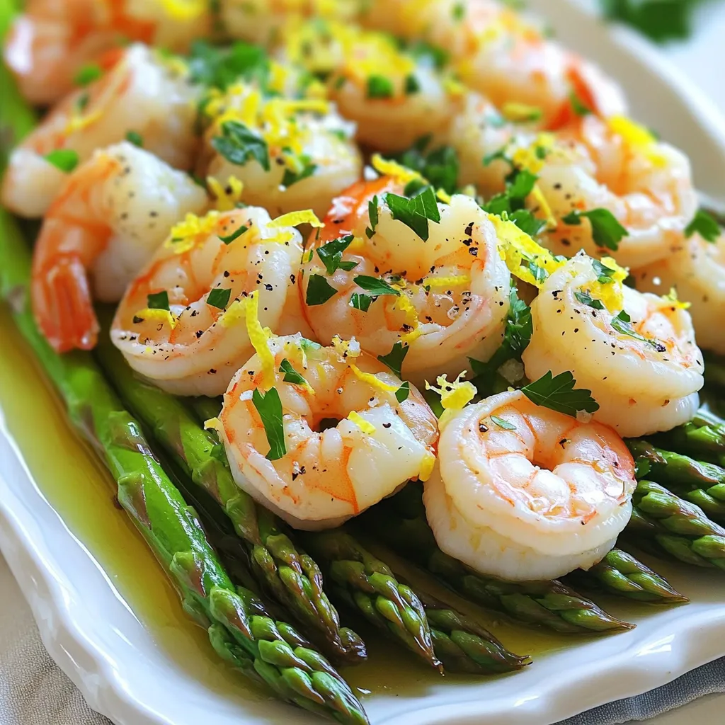 Lemon Pepper Shrimp &#038; Asparagus Sheet-Pan Delight