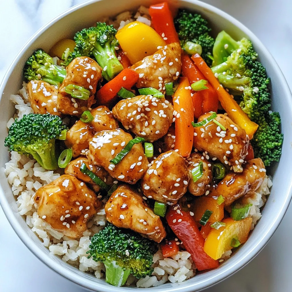 Healthy Sesame Chicken Packed with Flavor and Nutrition