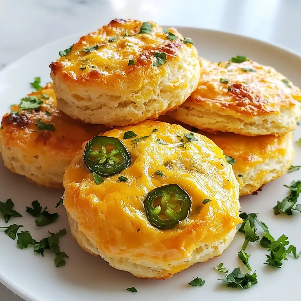 Keto Cheddar Jalapeño Biscuits Easy and Tasty Recipe