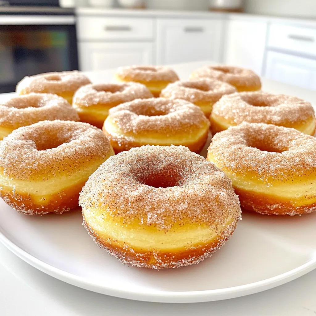 Apple Cider Donuts Cinnamon Sugar Irresistible Treat