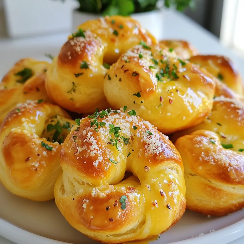 Buttery Garlic Knots Warm and Flavorful Snack