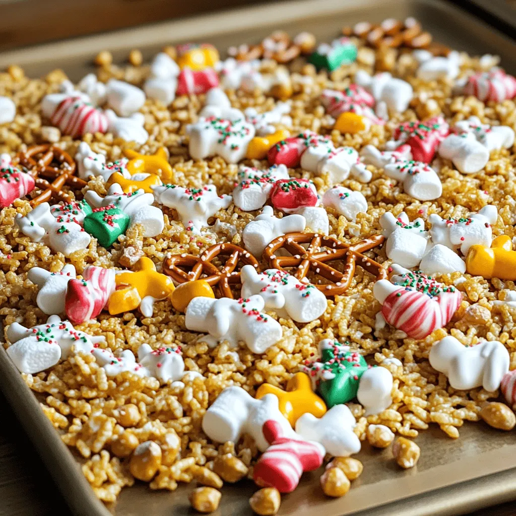 Reindeer Chow Christmas Snack Mix Festive Delight
