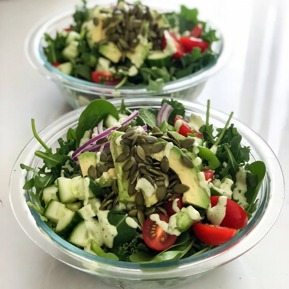 TikTok Green Goddess Salad Easy and Fresh Delight