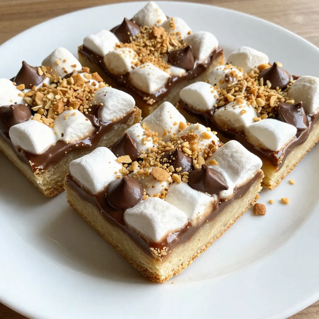 S&#8217;mores Cookie Bars Delightful and Easy Treat Recipe