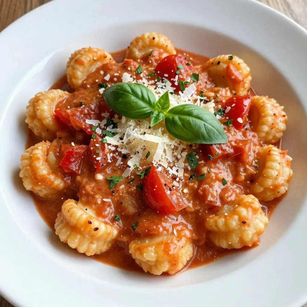 Creamy Tomato Basil Gnocchi Flavorful Dinner Delight