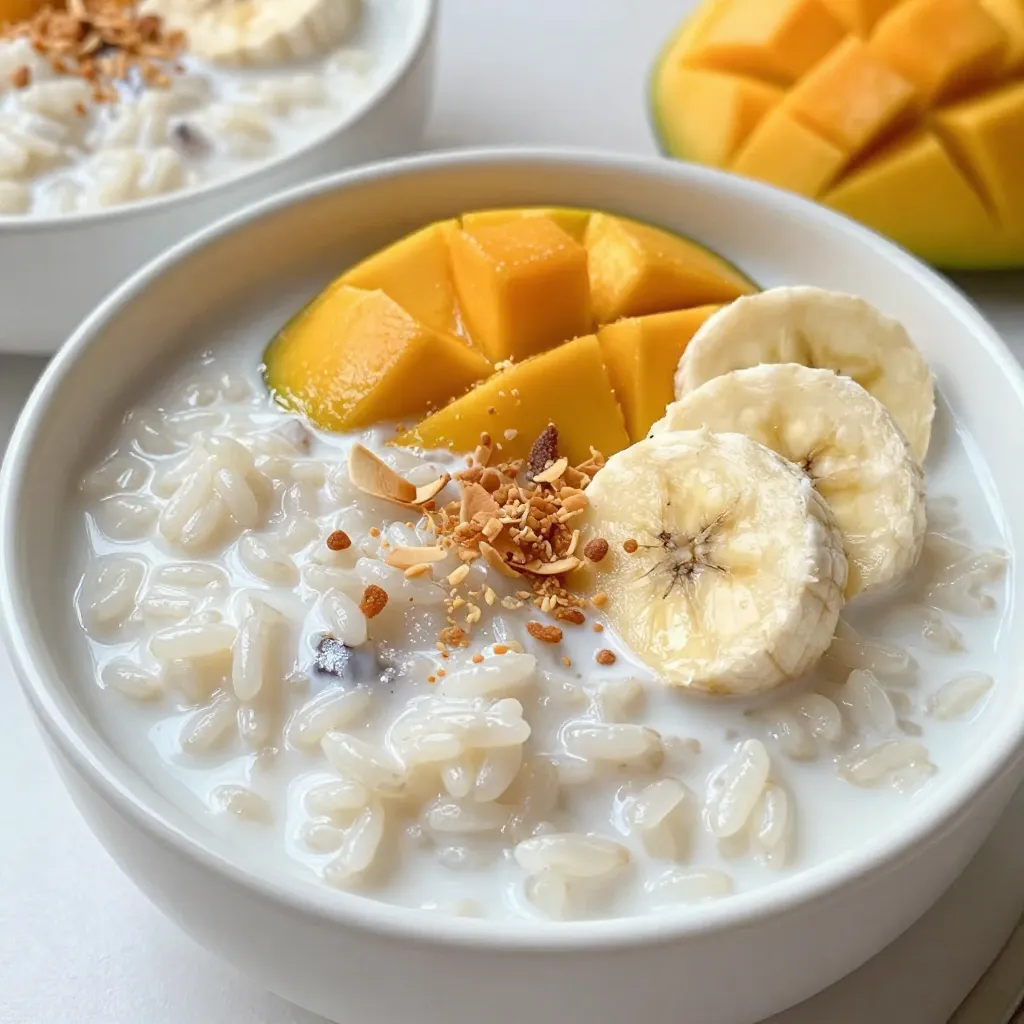 Coconut Milk Rice Pudding Creamy and Simple Delight