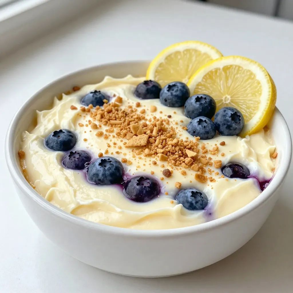 Lemon Blueberry Cheesecake Dip Delightful Easy Recipe
