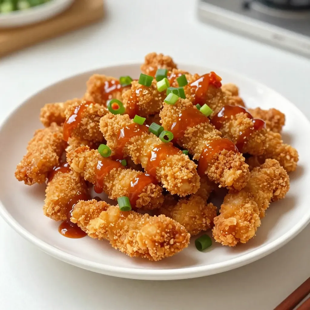 Sweet Chili Chicken Tenders Easy and Crispy Recipe