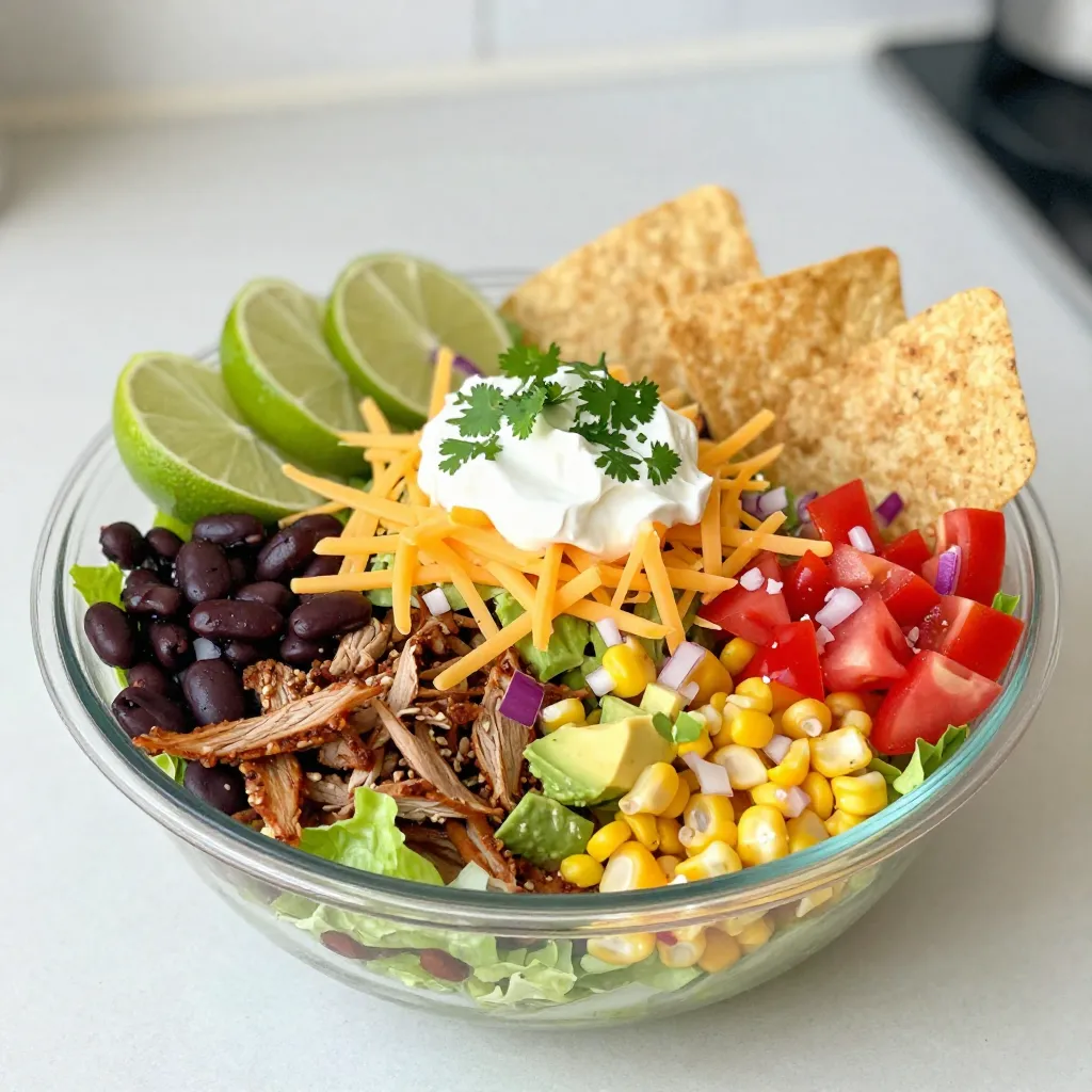 Fiesta Taco Salad Flavorful and Wholesome Delight
