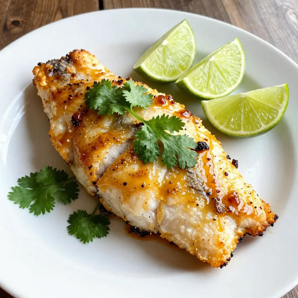 Chili Lime Baked Cod Flavorful and Easy Delight