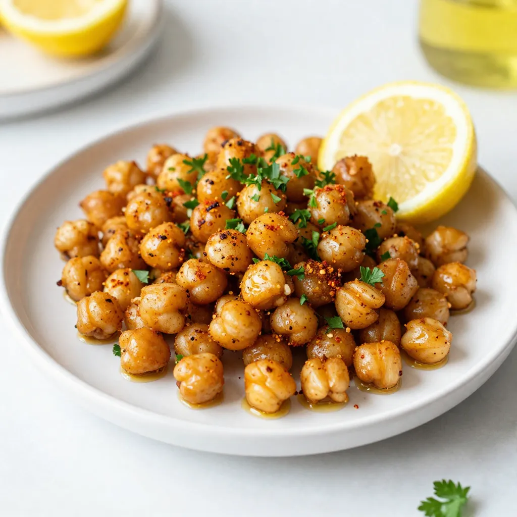 Crispy Air Fryer Chickpeas Perfect Snack Recipe