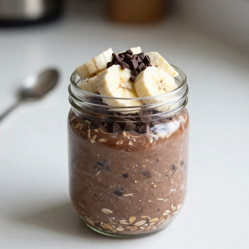 Mocha Overnight Oats Tasty and Quick Breakfast Recipe