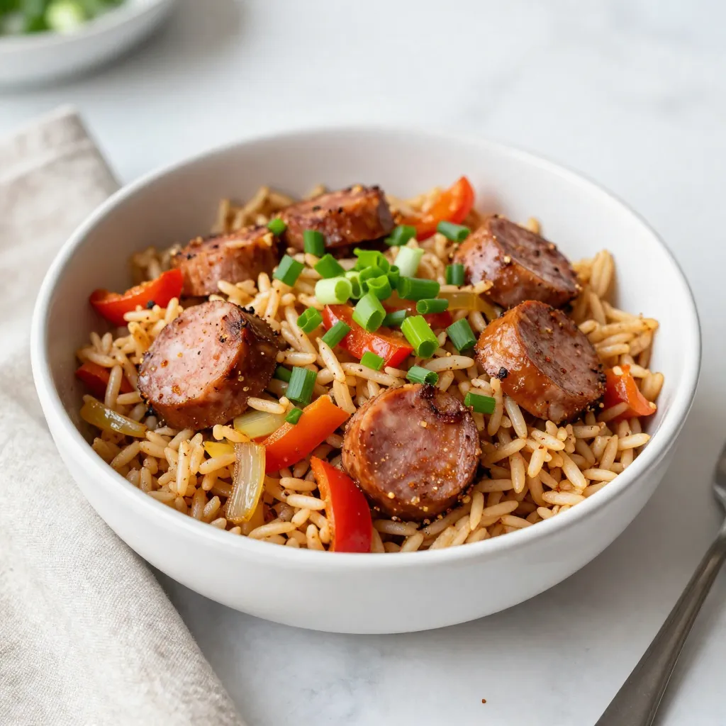 Cajun Dirty Rice with Sausage Flavorful Weeknight Meal