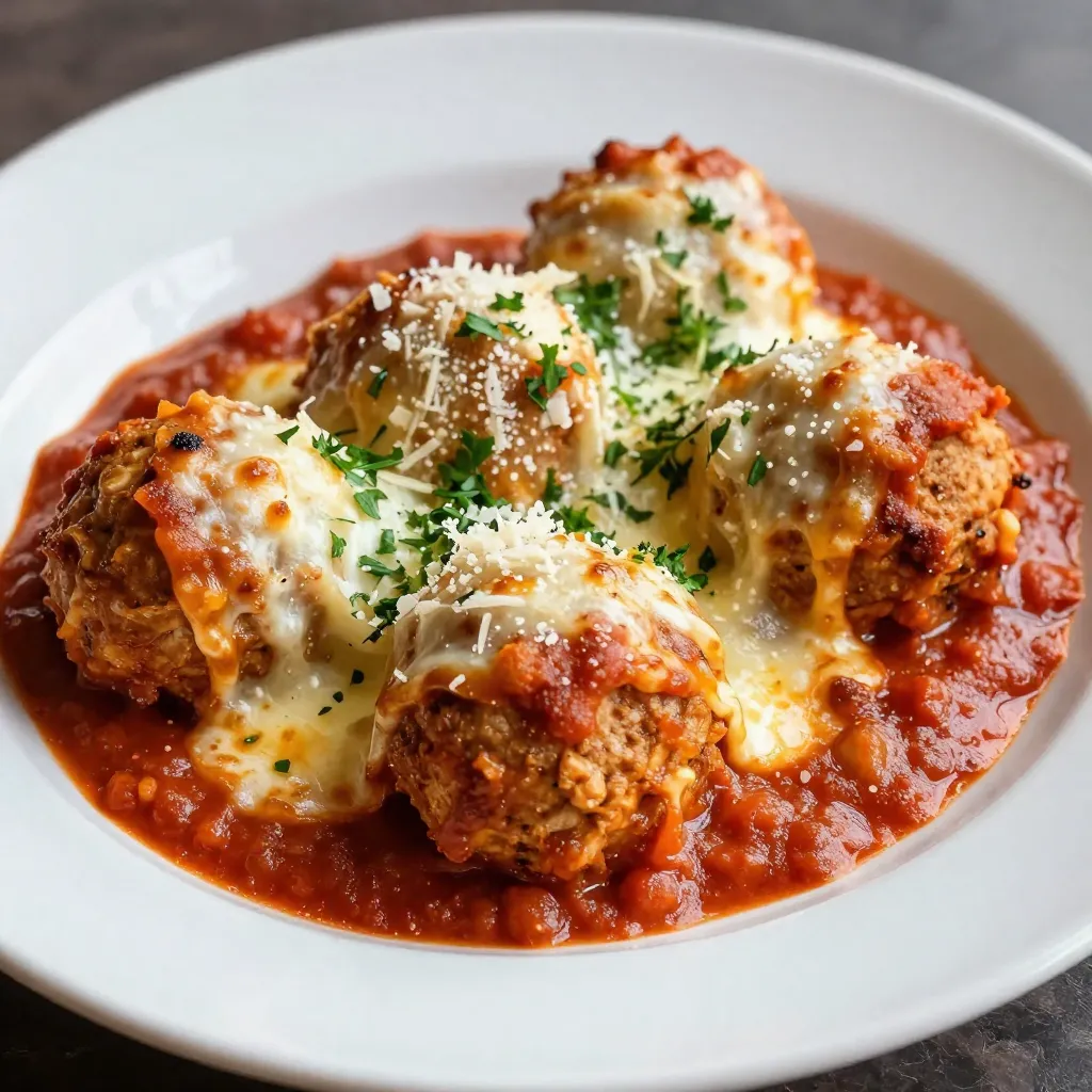 Chicken Parmesan Meatballs Flavorful and Easy Recipe