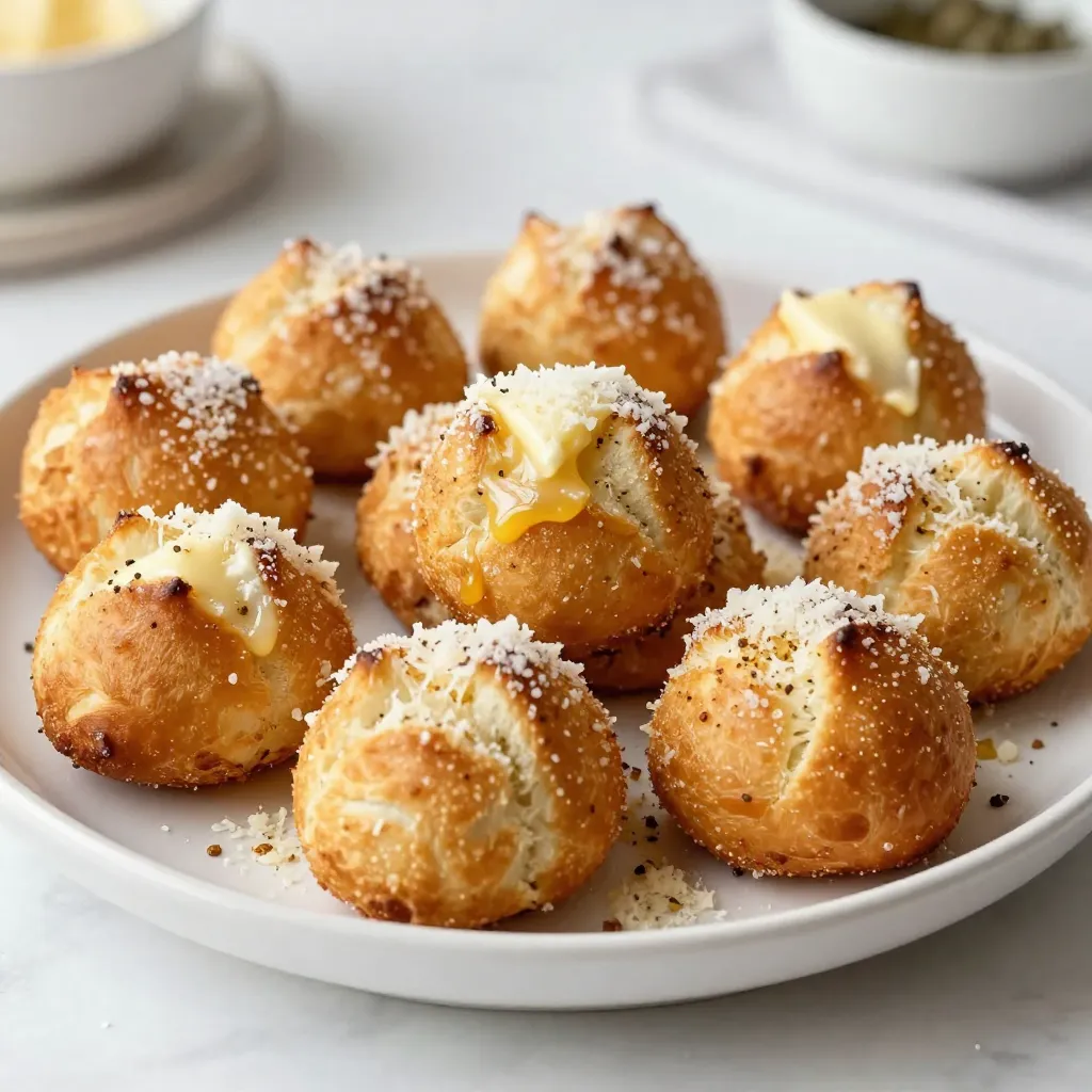Garlic Parmesan Pretzel Bites Easy and Tasty Snack