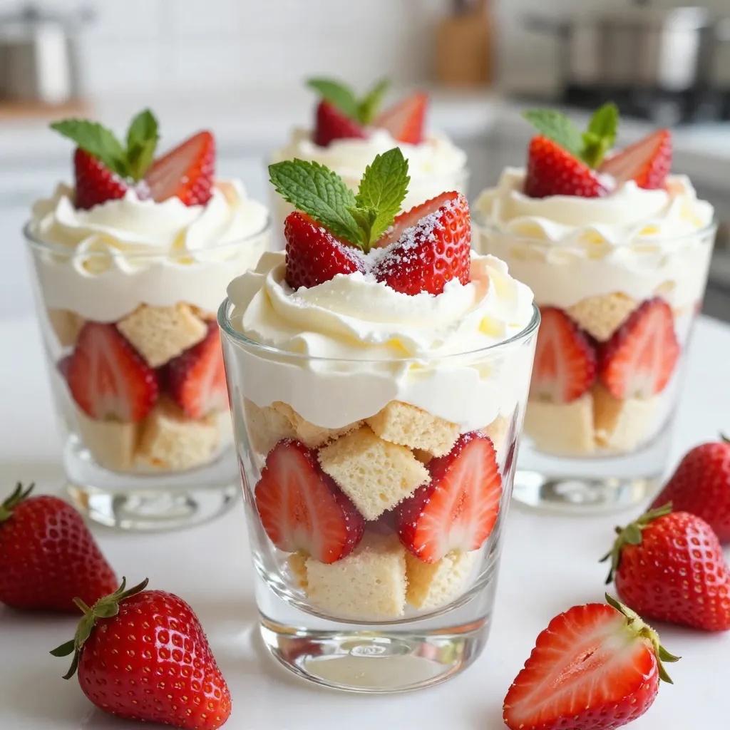 Strawberry Shortcake Trifle Delightful and Simple Recipe