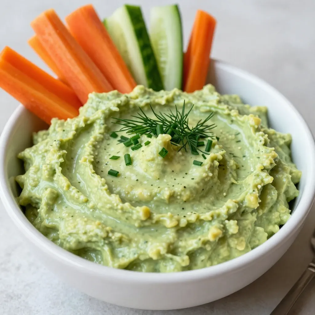 Creamy Avocado Ranch Dip Fresh and Flavorful Recipe