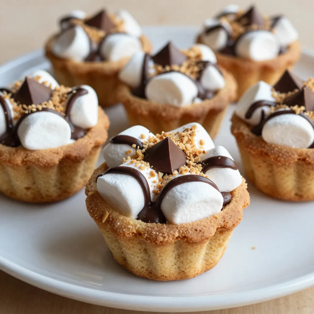 S&#8217;mores Cookie Cups Tasty Treat for Everyone