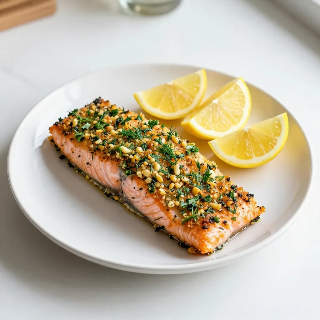 Herb Crusted Salmon Fresh and Flavorful Recipe