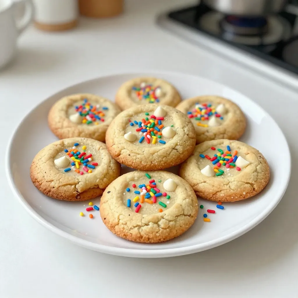 Funfetti Birthday Cake Cookies Simple and Tasty Treat