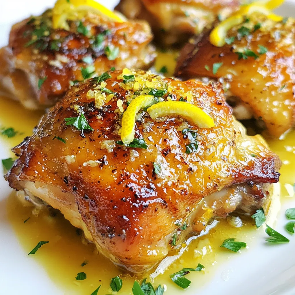 Classic Butter Lemon Chicken Savory and Scrumptious Dish
