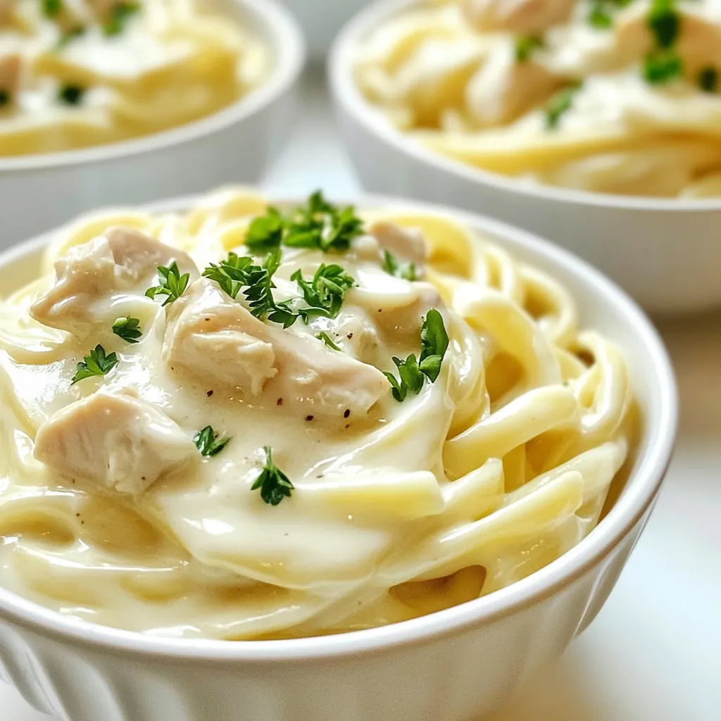 Instant Pot Chicken Alfredo Pasta Simple and Tasty