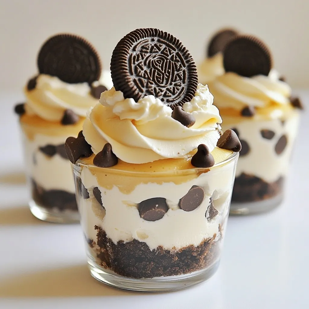 No-Bake Oreo Cheesecake Cups Easy and Tasty Treat