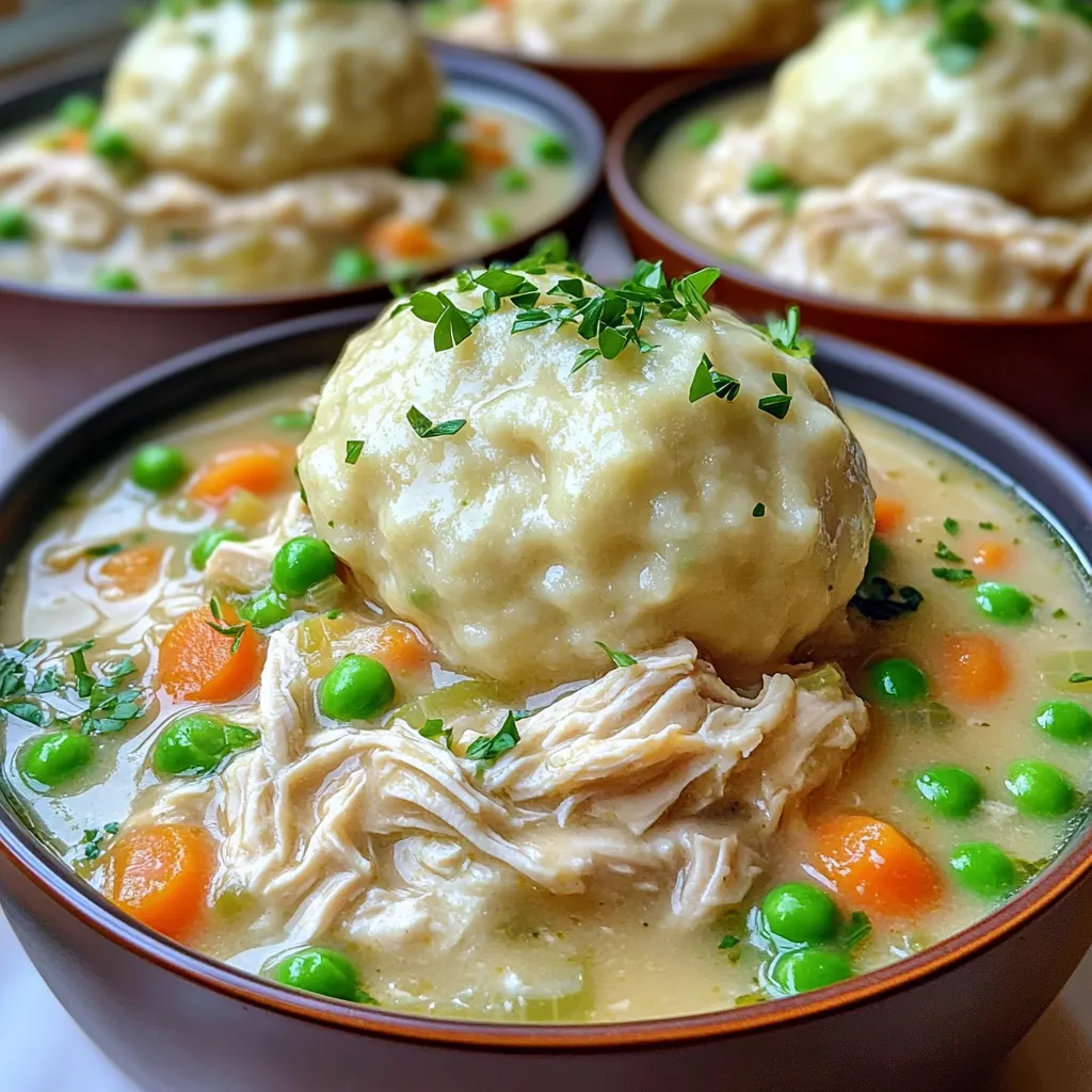 Slow Cooker Chicken &#038; Dumplings Flavorful Comfort Dish