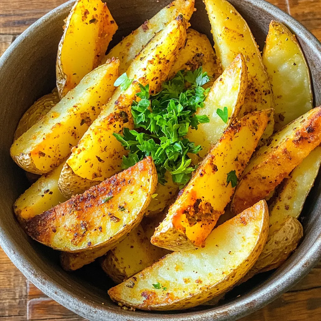Air Fryer Potato Wedges Crispy and Delicious Recipe