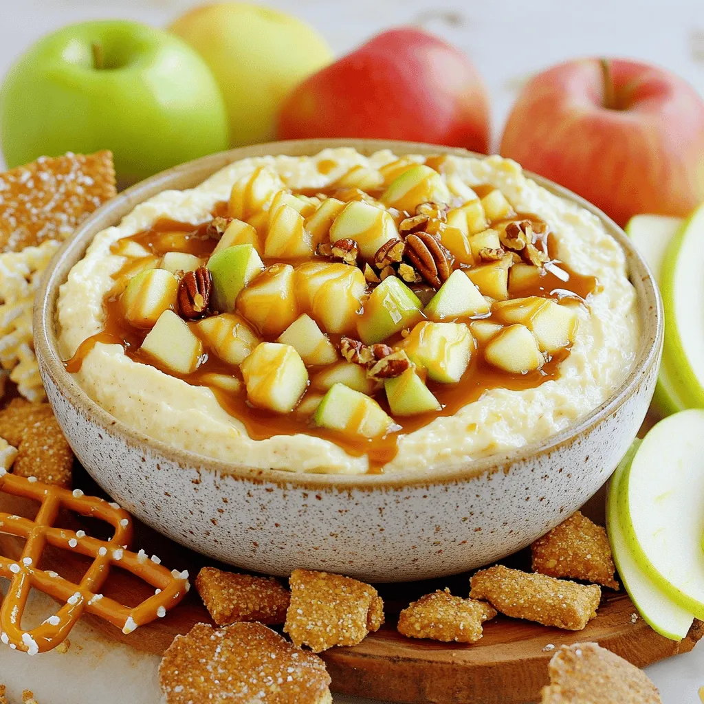 Caramel Apple Cheesecake Dip Delectable and Easy Recipe