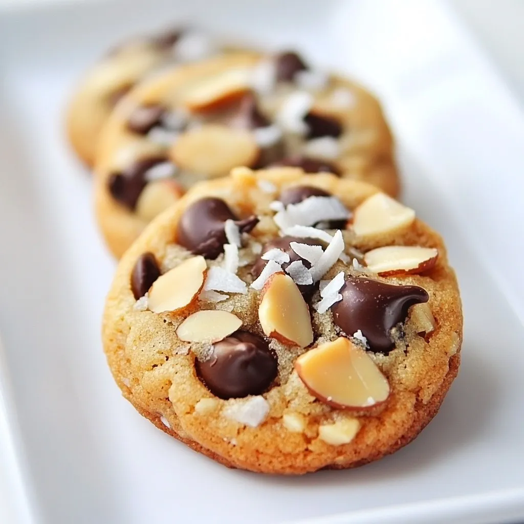 Gluten-Free Almond Joy Cookies Delightful and Easy Treat