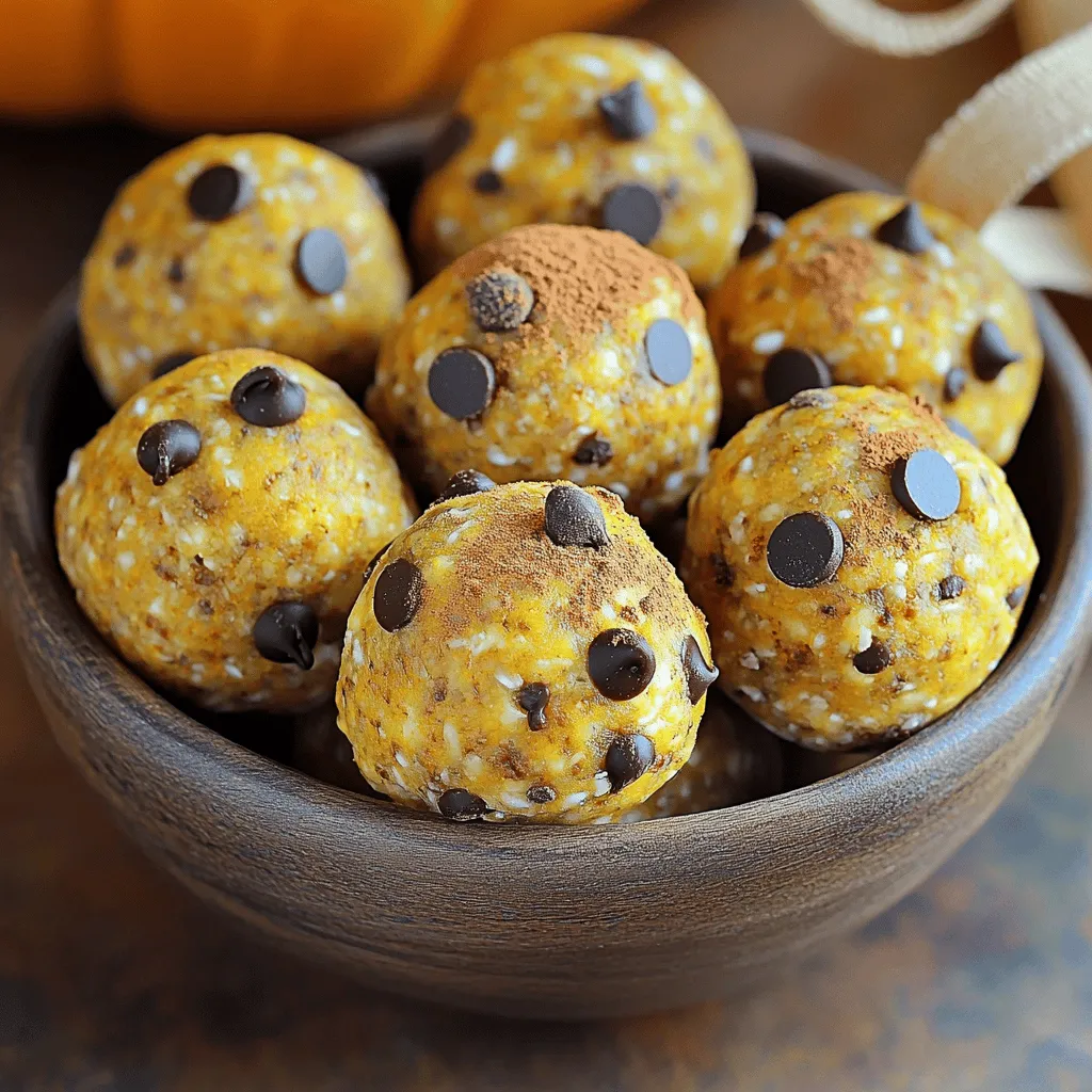 Pumpkin Spice Latte Energy Balls Delicious Fall Treat